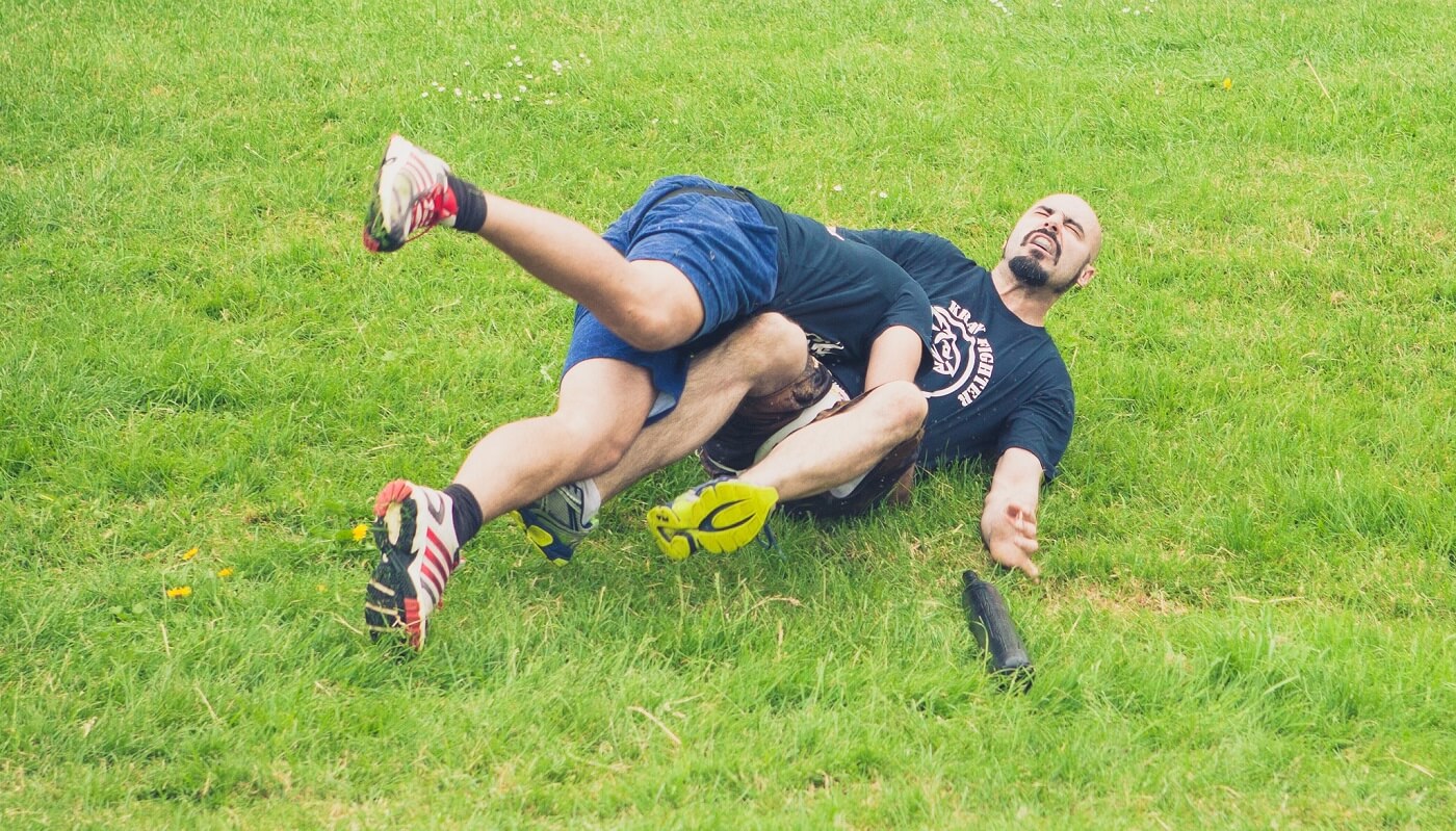 Krav Maga Baton Takedown