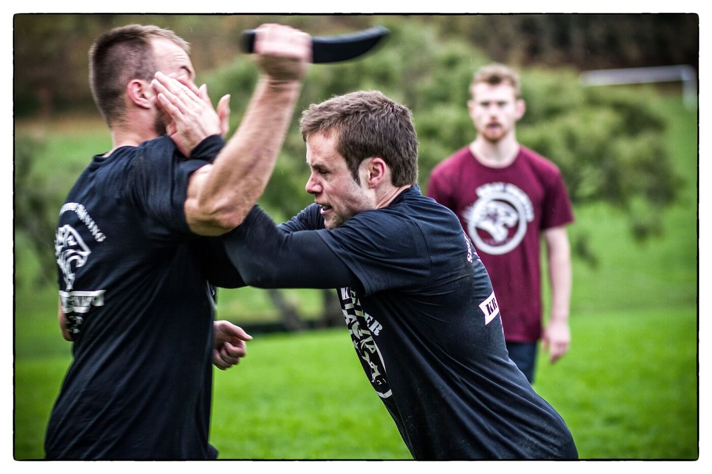 Krav Maga Overhead Knife Evasion